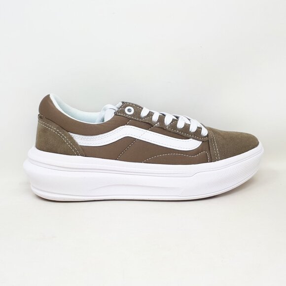 Vans Old Skool Overt CC Platform Shoe Sneaker Walnut Brown Mens 7.5 / Womens 9 - Picture 1 of 12